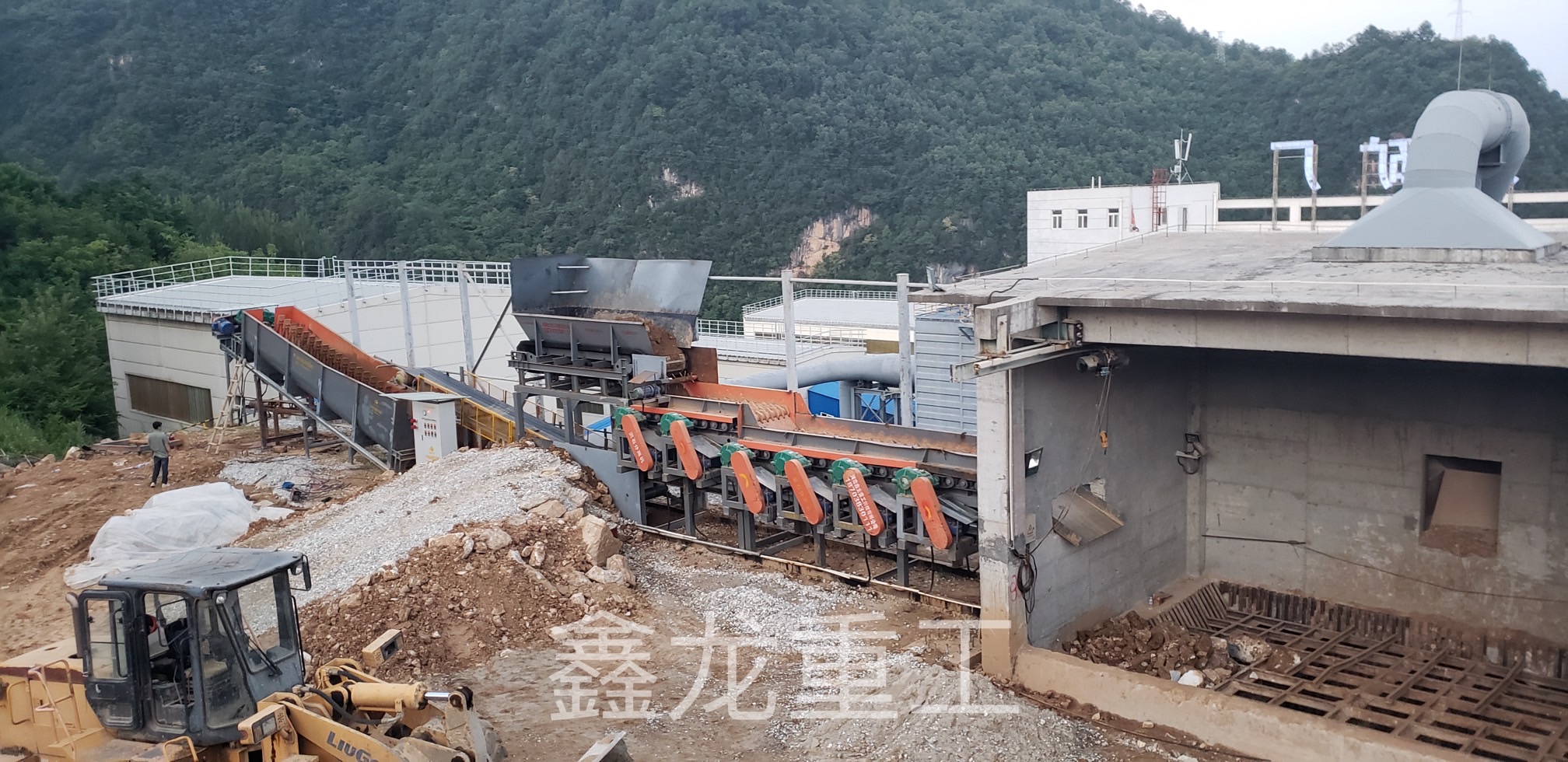 鎢礦泥石分離、洗礦生產(chǎn)線(xiàn)